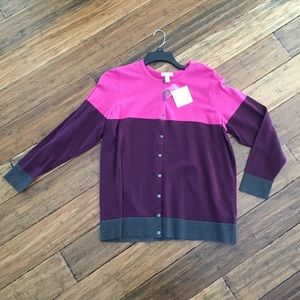 Women’s plus 1x cardigan NWT Croft and Barrow